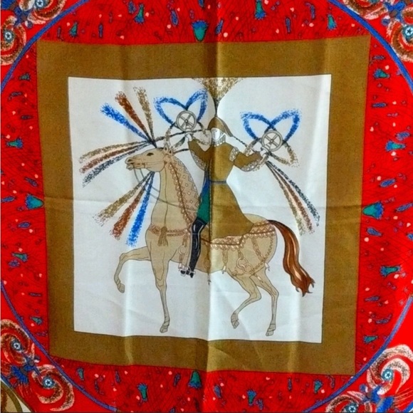 N/A Accessories - MOUNTED HORSEMEN BEAUTIFUL HIGH
QUALITY SCARF